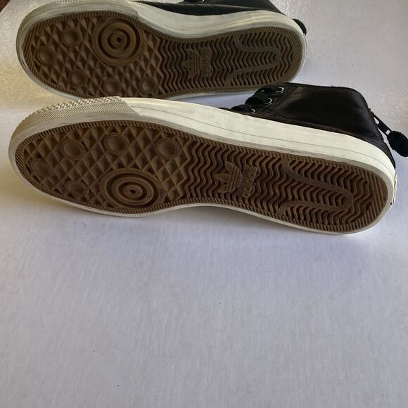 ADIDAS Nizza Men’s Black Hi Tops Size 7 - Picture 4 of 7